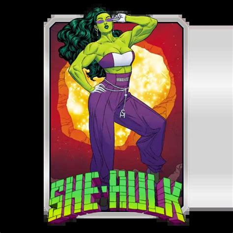 Super-Skrull climbed 58 meta card slots, a 76. . She hulk variants marvel snap